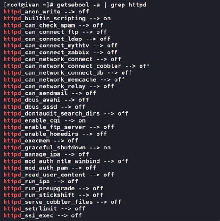 selinux doesn't have httpd_can_network_connect as an option on ubuntu 15.04