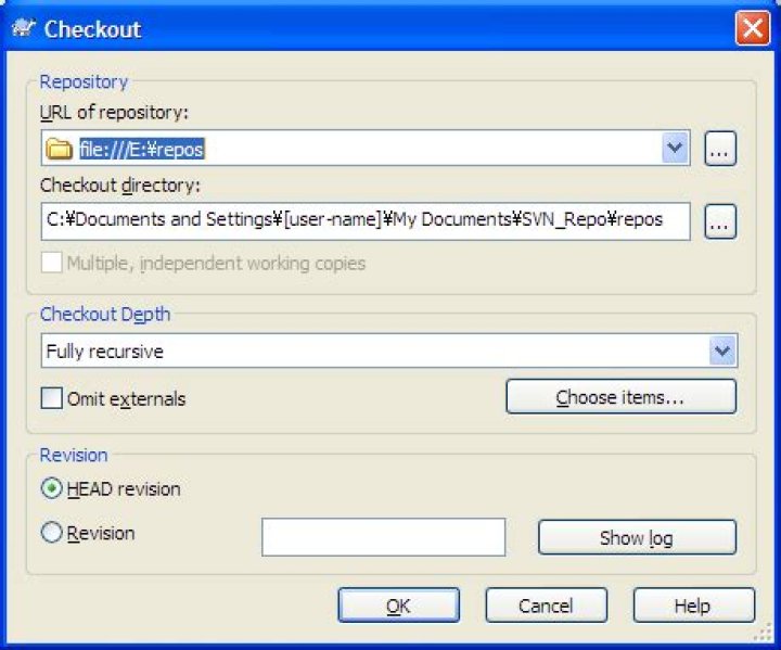 Setting Up Local Repository with TortoiseSVN in Windows