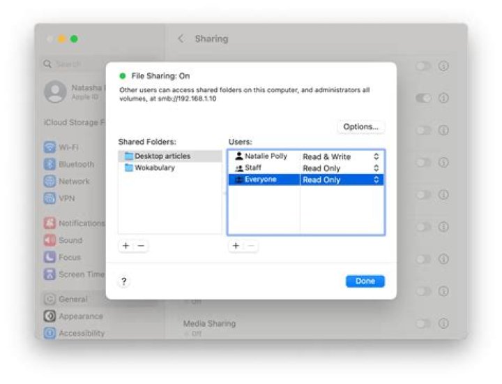 Shared Folder Read-only, but Anti-copy