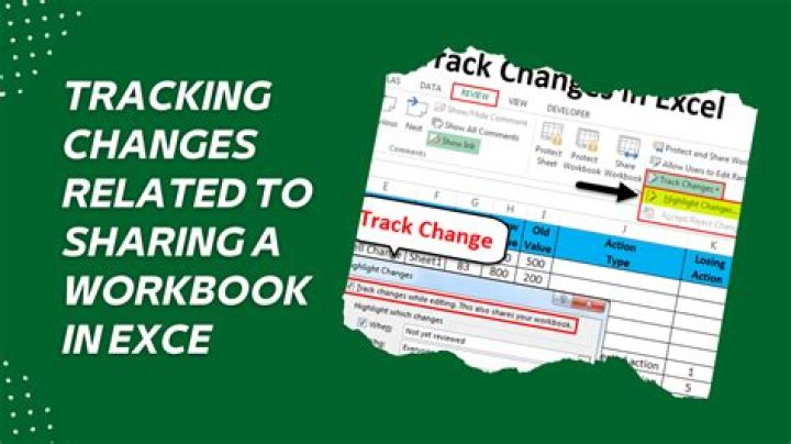 Shared workbook track changes