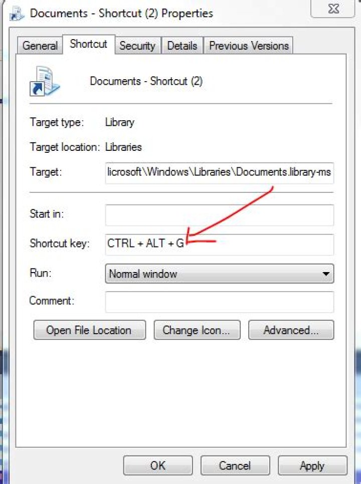 Shortkey to open current explorer window again