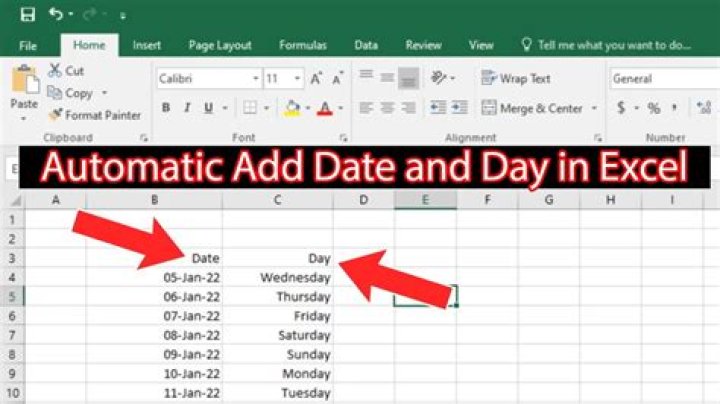 Show dynamic time (and not date) in excel
