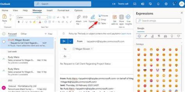 Smileys in Outlook, how to prevent it