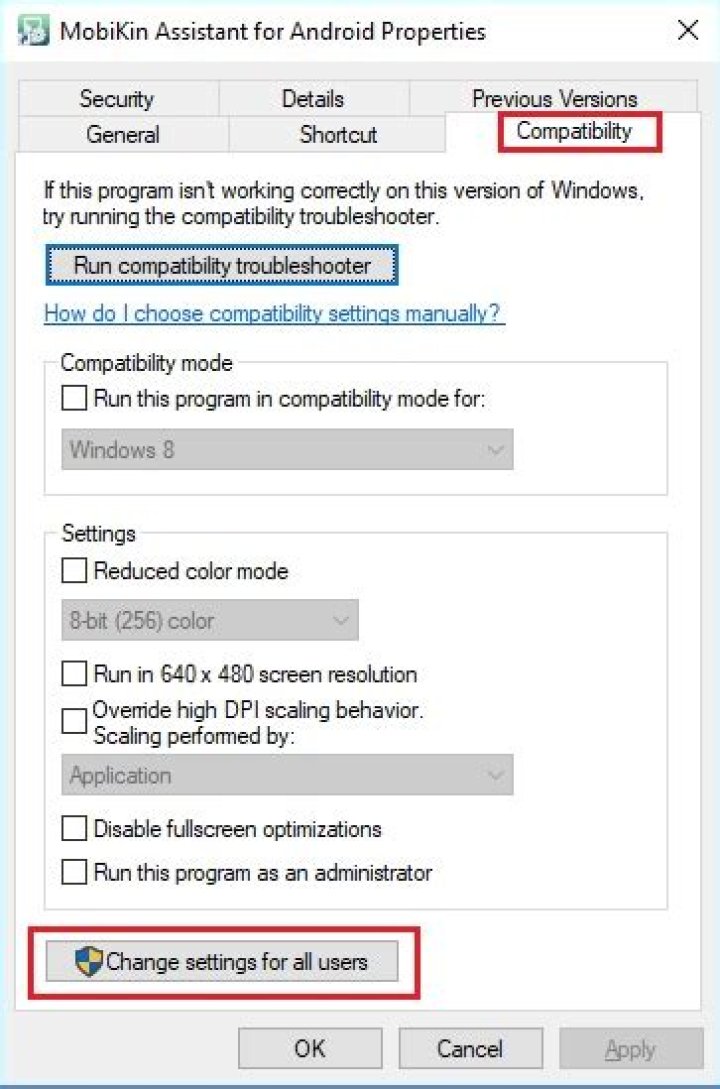 Software too small on 4K resolution screen