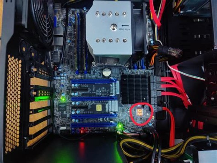supermicro motherboard, X10SRA-F-O , no beep no display