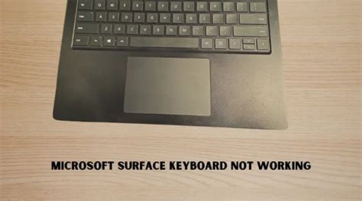Surface keyboard suddenly stopped working