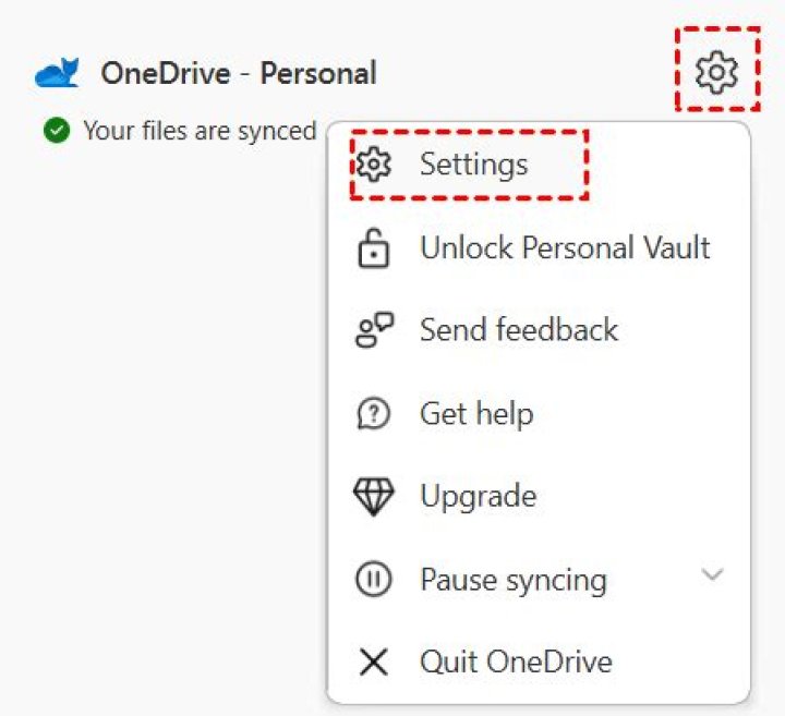 sync network drive with onedrive