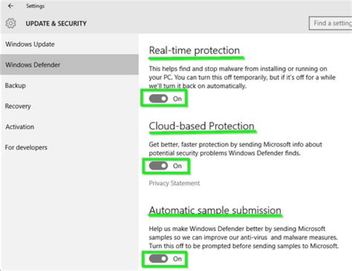 Temporarily Stop All Microsoft Windows Defender Processes In Windows 10