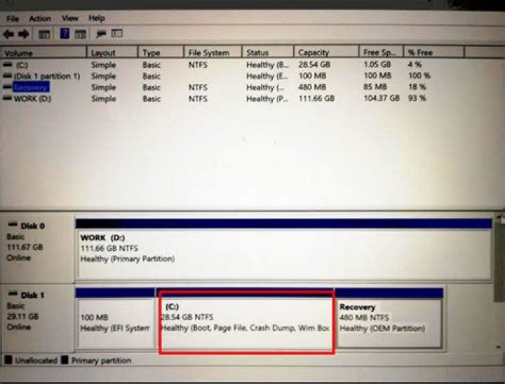 The default C drive is too small. How to make Windows boot from D drive