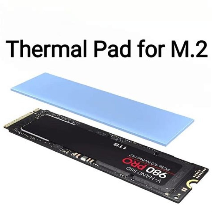 thermal pad on ssd nvme