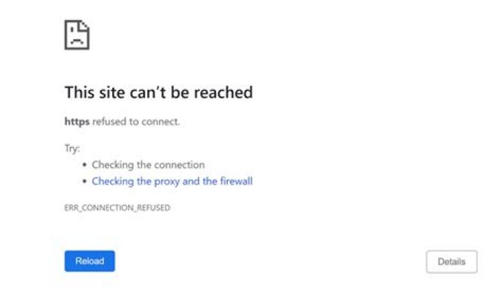 This site can’t be reached: "mail.google.com is currently unreachable"