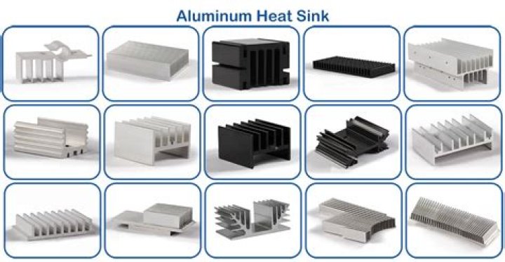top of heat sink