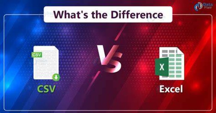 True difference between Excel CSV and Standard CSV