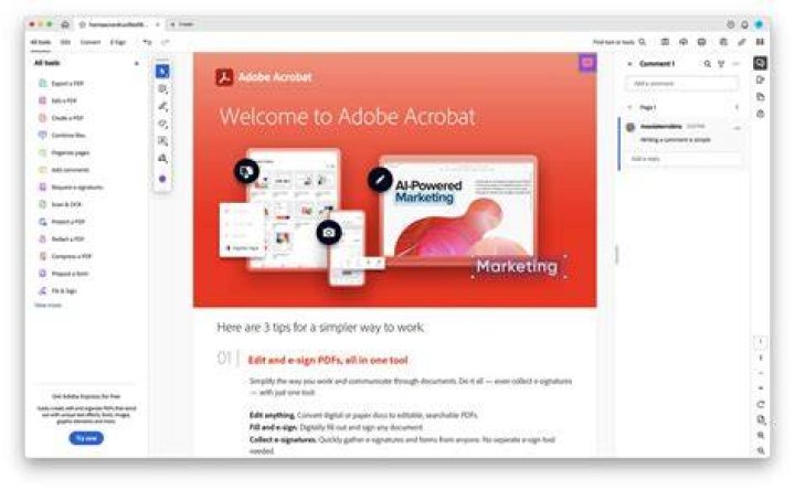 trying to create a new pdf from scratch with adobe acrobat
