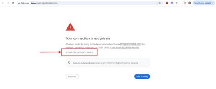 Ubuntu NET:ERR_CERT_AUTHORITY_INVALID