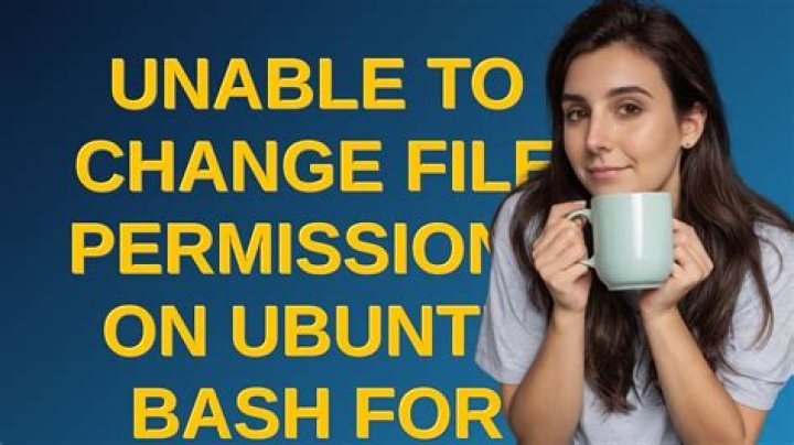 Unable to change file permissions on Ubuntu Bash for Windows 10