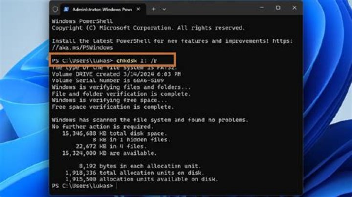 Unable to format disk: 'The system cannot find the file specified'