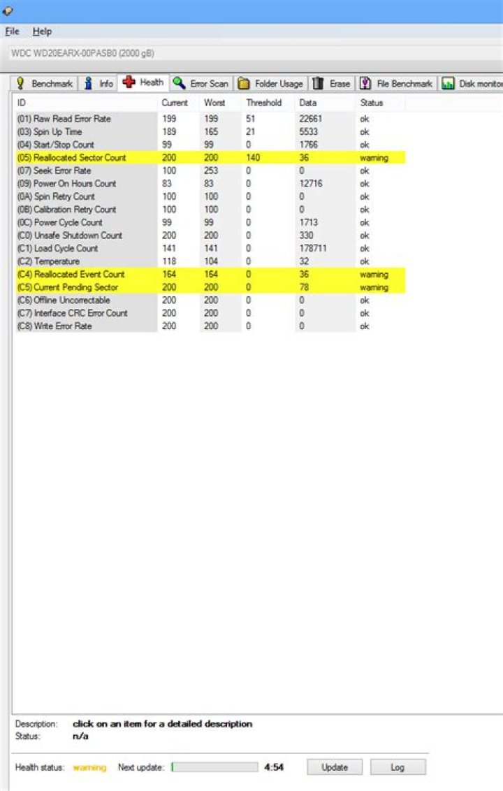 Understand S.M.A.R.T Results for my HDD scan [duplicate]