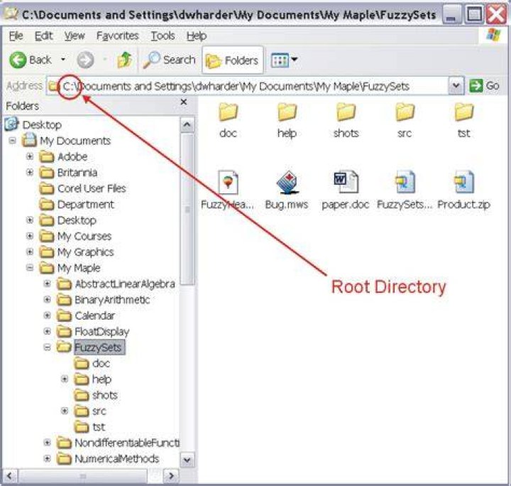 unzip in root directory while preserving file structure