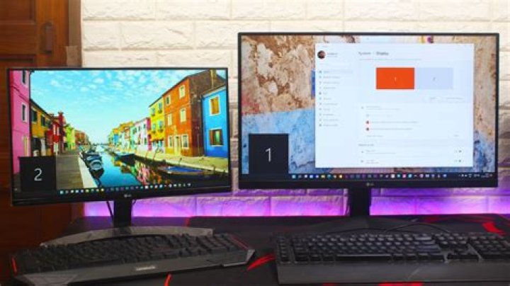 Use Two Monitors As One (Not Mirror, Not Extend)