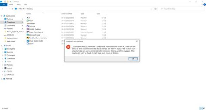 USERNAME folder missing, after accidentally moving Downloads folder to Users in C: drive