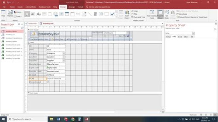 Using a field in another table in a calculated field in Microsft Access 2016