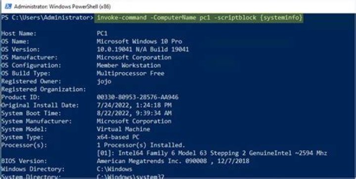 Using powershell Invoke-Command to install applications in C: