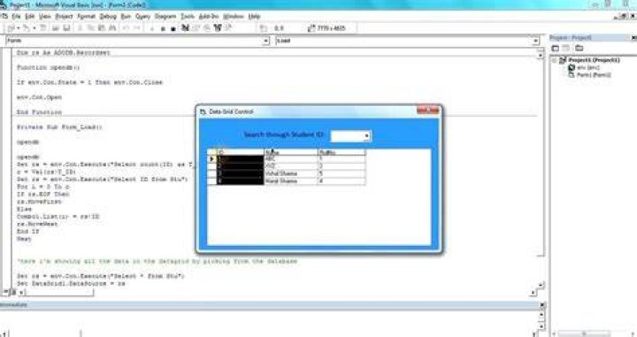 VB6: How To Show SQLite in DataGrid
