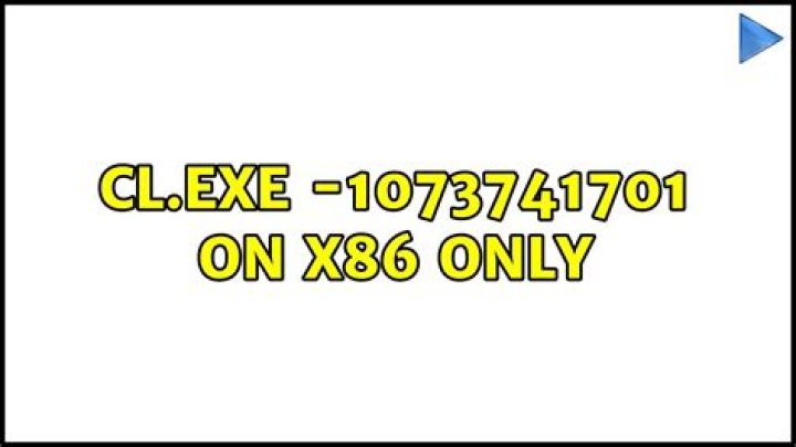 Visual Studio 2012: cl.exe -1073741701 on x86 only