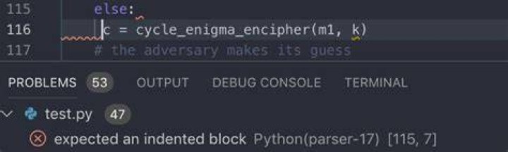 Visual Studio Code Python Indentation Issues