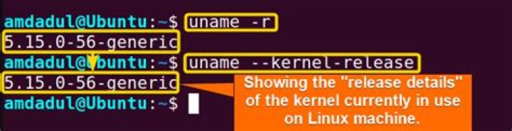 What's the difference between "uname -r" and "uname -v"?