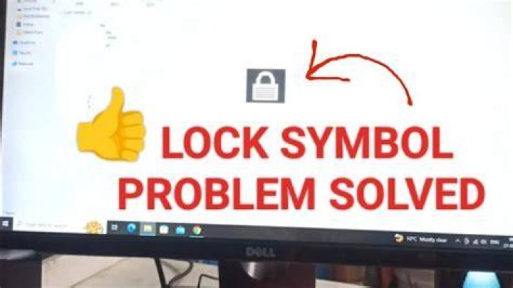 What's this hole with a lock symbol on the back of my monitor? [duplicate]