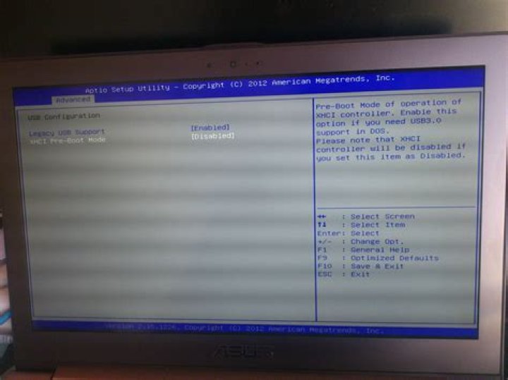 What does the BIOS setting 'XHCI Pre-Boot Mode' do?