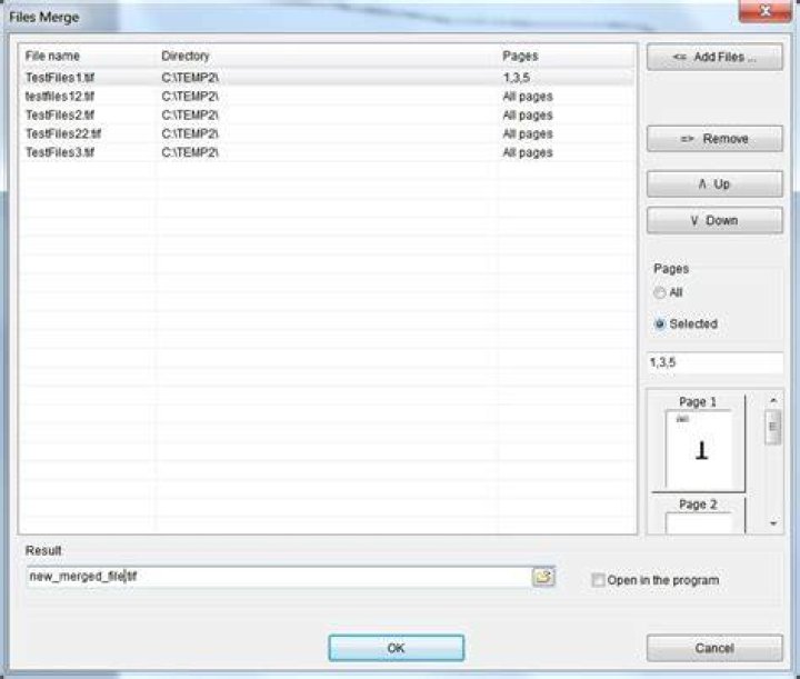What is a good free utility to merge multiple tiff pages into one file?