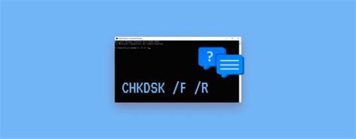 What is the difference between chkdsk /f and chkdsk /r?