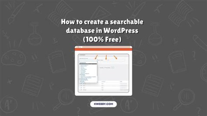 What is the filename (including path) of a WordPress database?