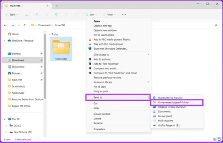 What is the maximum size of a zip file on Windows 10 Pro 64-Bit?