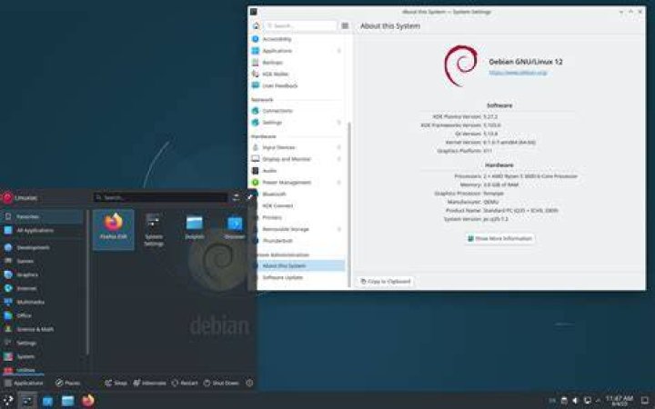 What port needs to be open for Debian to get updates?