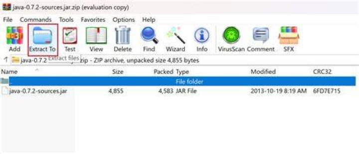 When double clicking a .jar file a cmd window opens briefly and then disappears, but the .jar file isn't executed