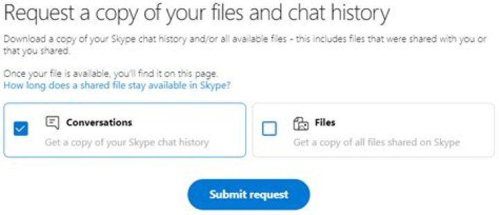 Where and how can I view skype logs (Chat and Voice history)?