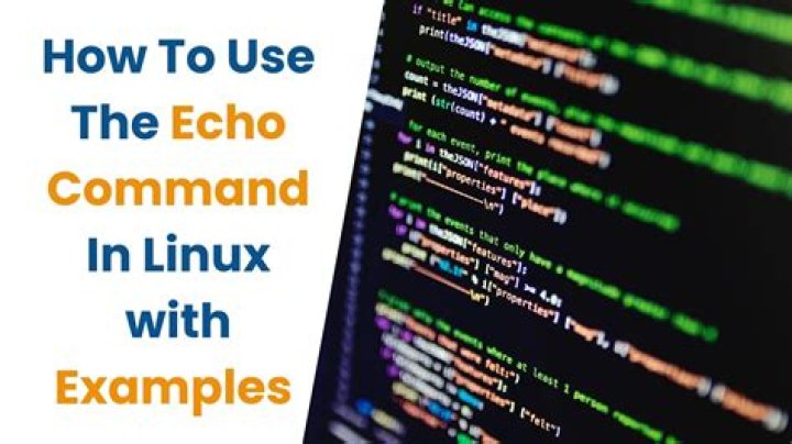 Where is the echo command file found