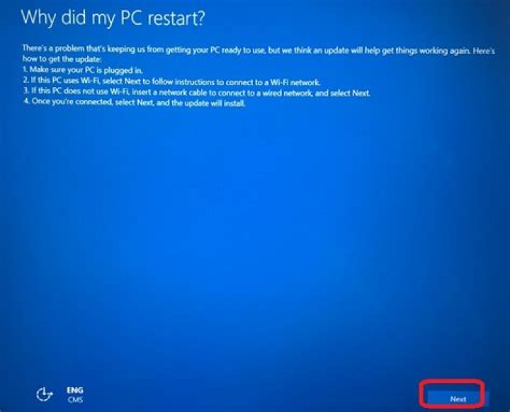 Why did my Windows 10 restart?