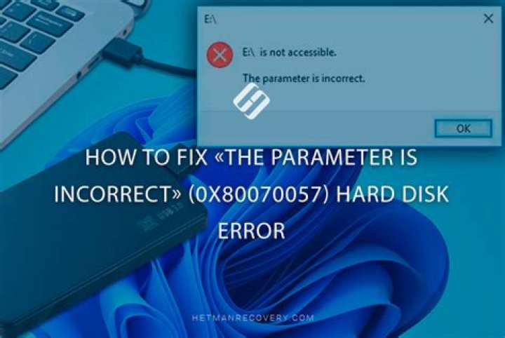 Why do I get Error 0x80070057 - "The Parameter is Incorrect" when restoring from Windows Backup?