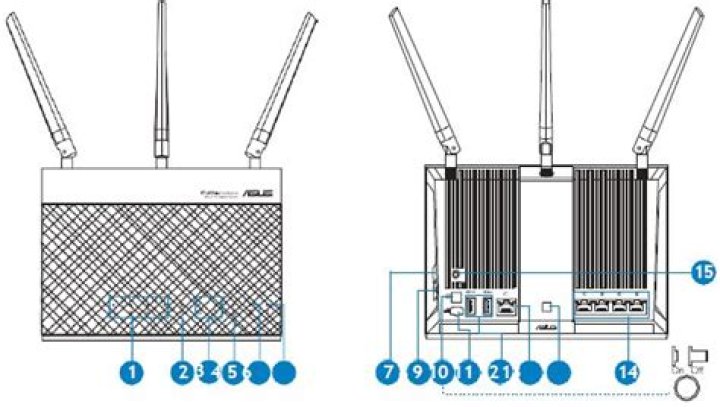 Why do some devices not show up in the connected clients list on my Asus RT-AC68U router?