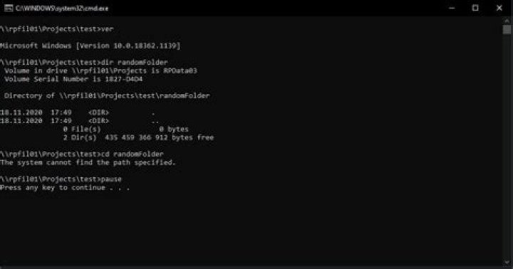 Why do some Windows 10 computers support UNC paths in their command prompts?