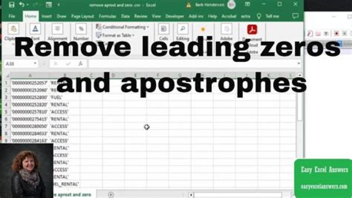 Why does Excel add leading apostrophes to some of my text cells?