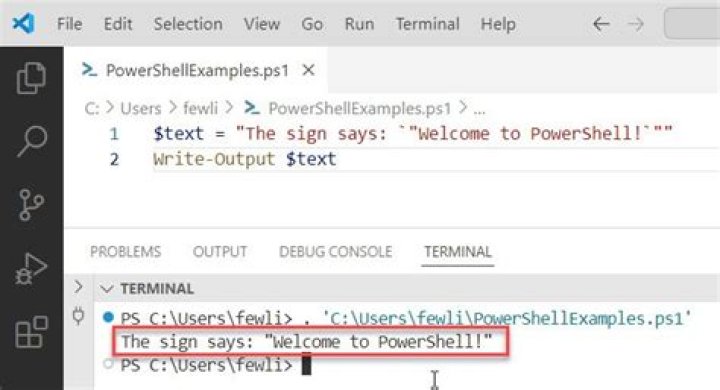 Why does $_.Name include full path when within quotes in Powershell?