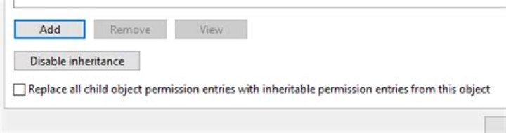 Why does "Replace all child object permission entries with inheritable permission entries from this object" change inheritance setting of subfolder?