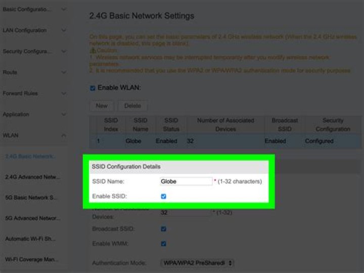 Why is my WiFi network shown twice with different SSIDs on my tablet?