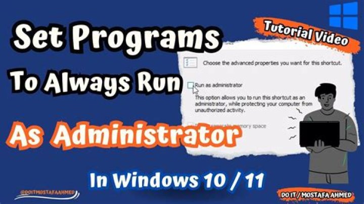 Why is "run this program as an administrator" disabled?